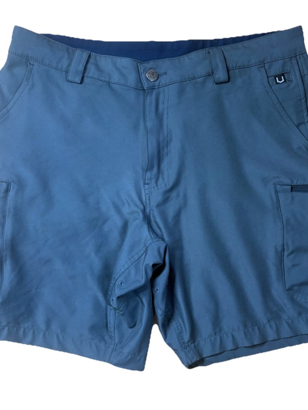 Men’s ScotteVest Grey Action Adventure Pocket Shorts 36